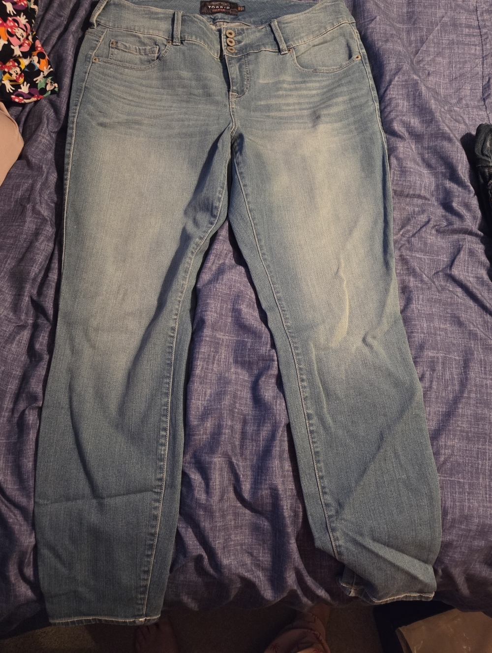 torrid Light Wash Jegging Jeans